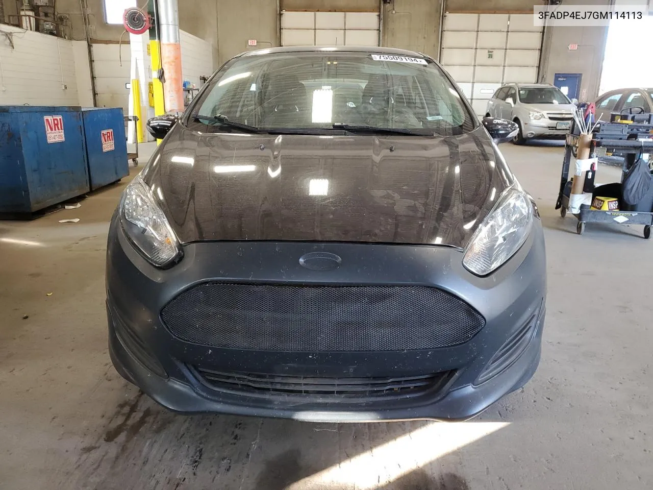 2016 Ford Fiesta Se VIN: 3FADP4EJ7GM114113 Lot: 75509194