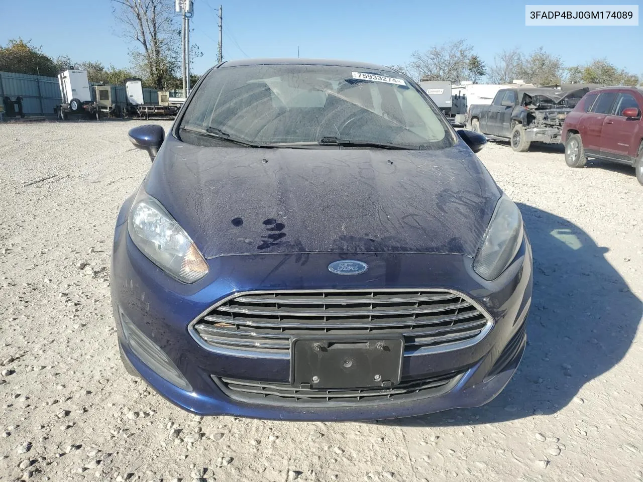 3FADP4BJ0GM174089 2016 Ford Fiesta Se