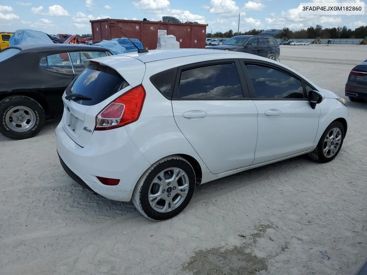 2016 Ford Fiesta Se VIN: 3FADP4EJXGM182860 Lot: 76178654