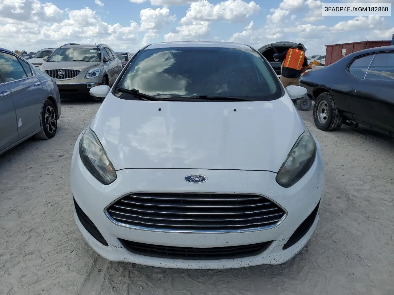 2016 Ford Fiesta Se VIN: 3FADP4EJXGM182860 Lot: 76178654