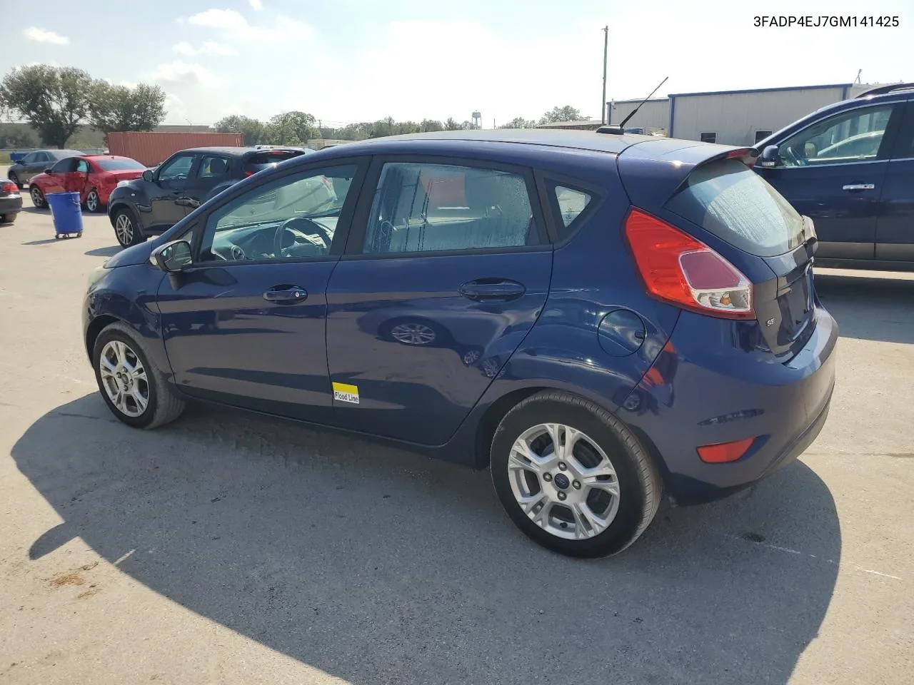 2016 Ford Fiesta Se VIN: 3FADP4EJ7GM141425 Lot: 76326824