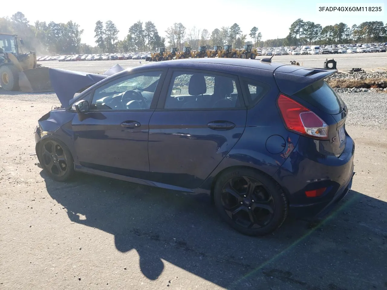 2016 Ford Fiesta St VIN: 3FADP4GX6GM118235 Lot: 76940984