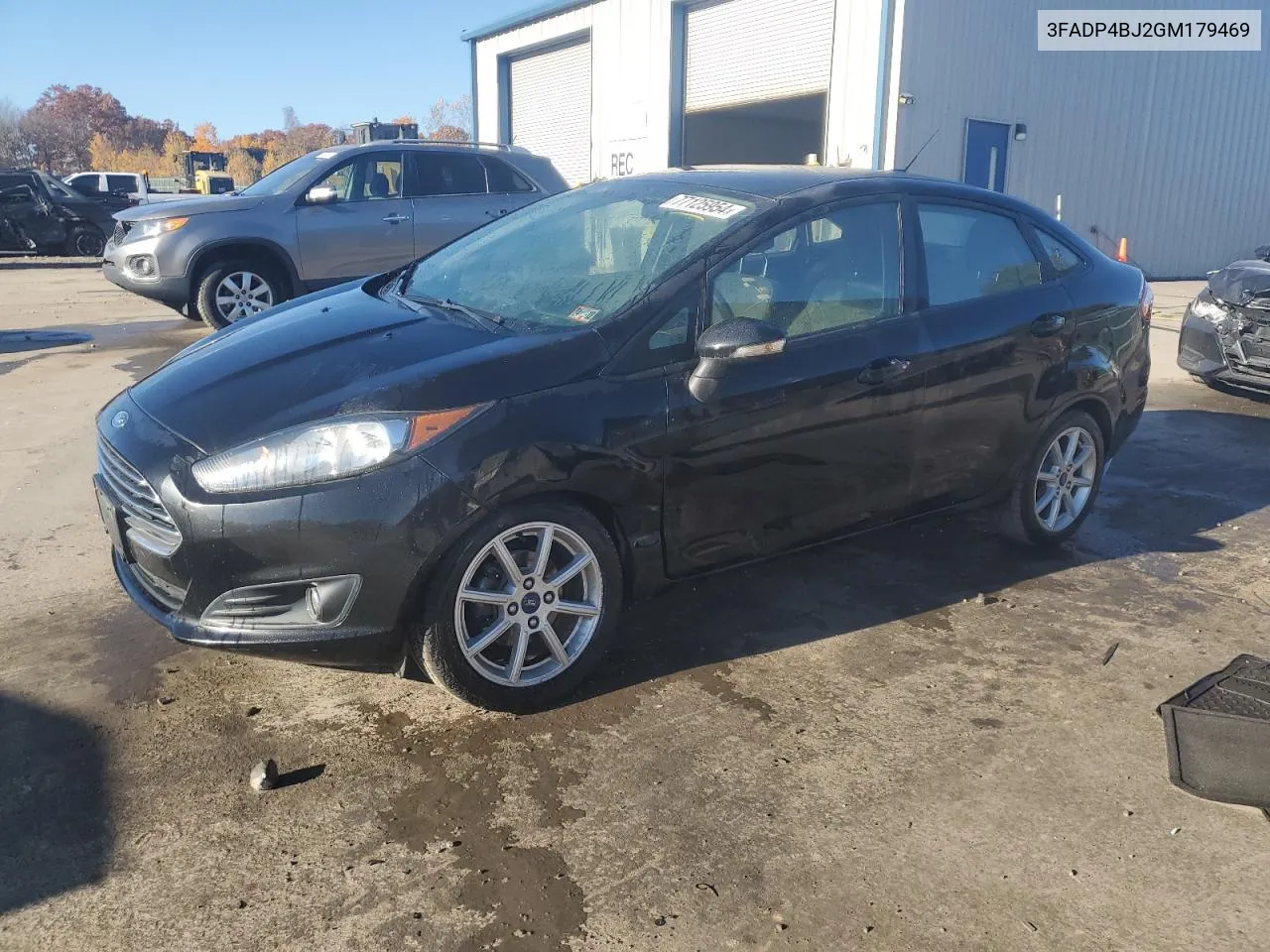 2016 Ford Fiesta Se VIN: 3FADP4BJ2GM179469 Lot: 77125954