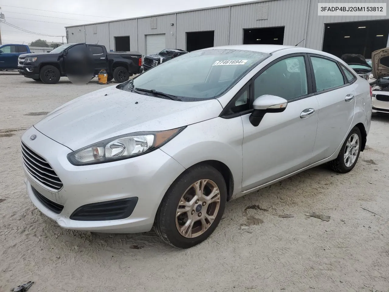 2016 Ford Fiesta Se VIN: 3FADP4BJ2GM153812 Lot: 77461694