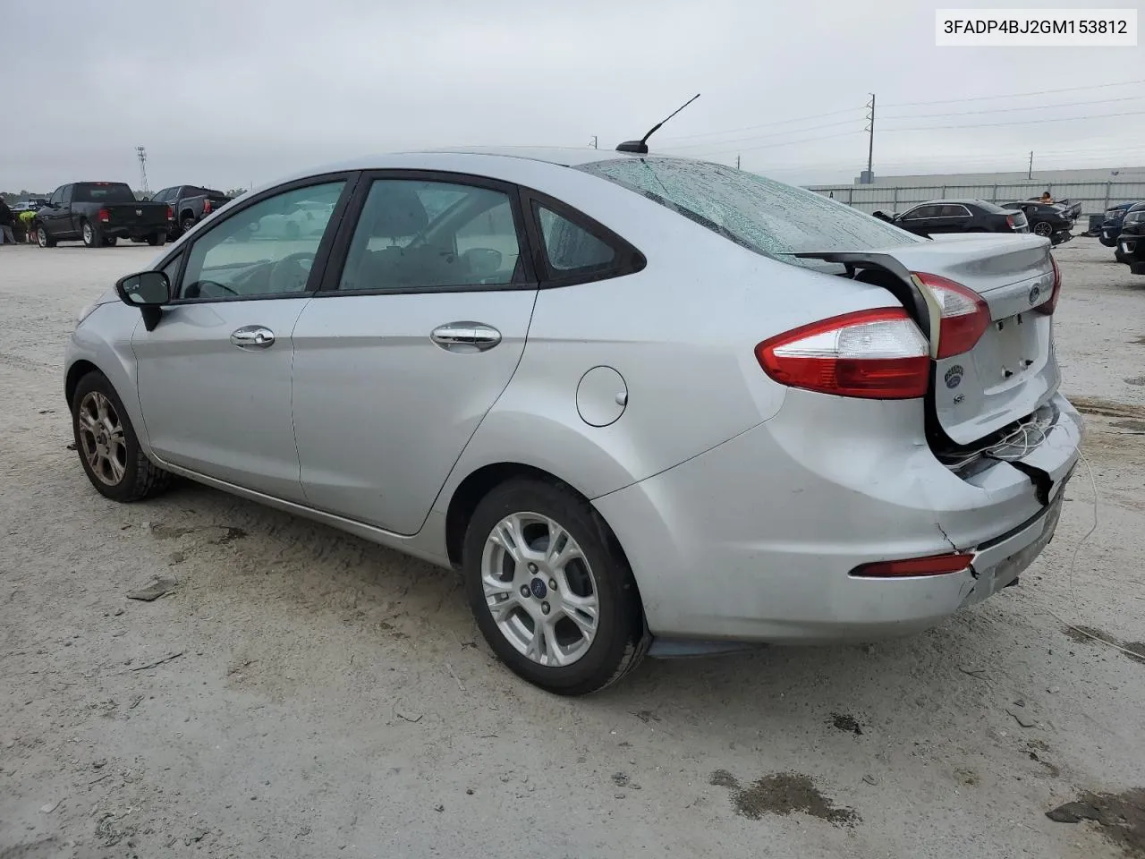 2016 Ford Fiesta Se VIN: 3FADP4BJ2GM153812 Lot: 77461694