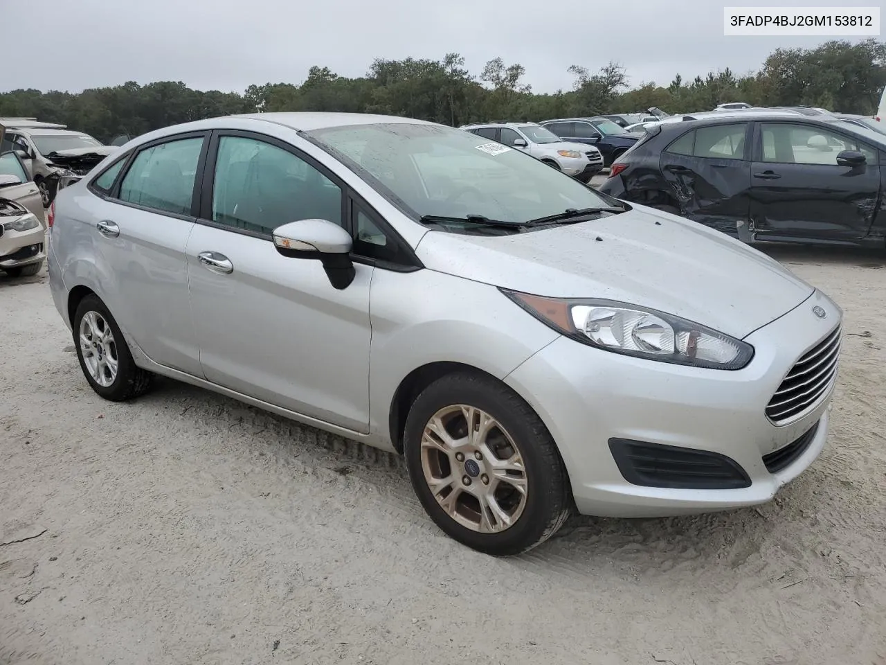 2016 Ford Fiesta Se VIN: 3FADP4BJ2GM153812 Lot: 77461694