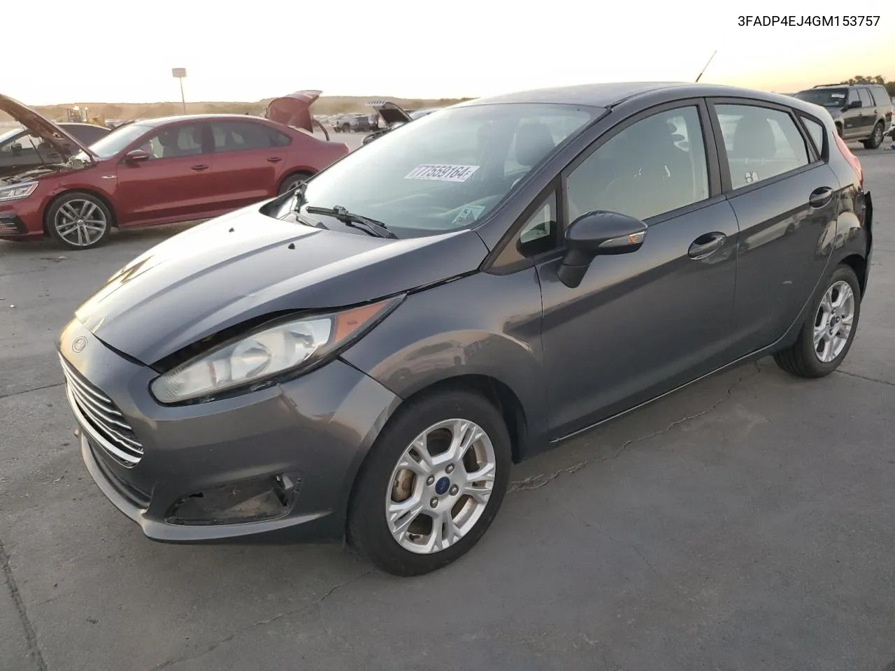 2016 Ford Fiesta Se VIN: 3FADP4EJ4GM153757 Lot: 77559164