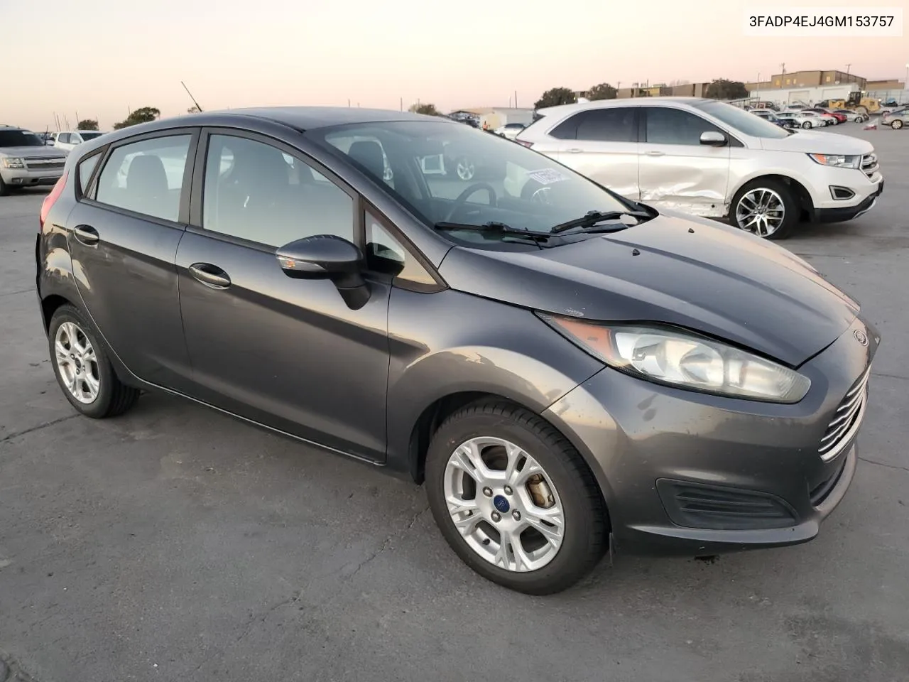 2016 Ford Fiesta Se VIN: 3FADP4EJ4GM153757 Lot: 77559164