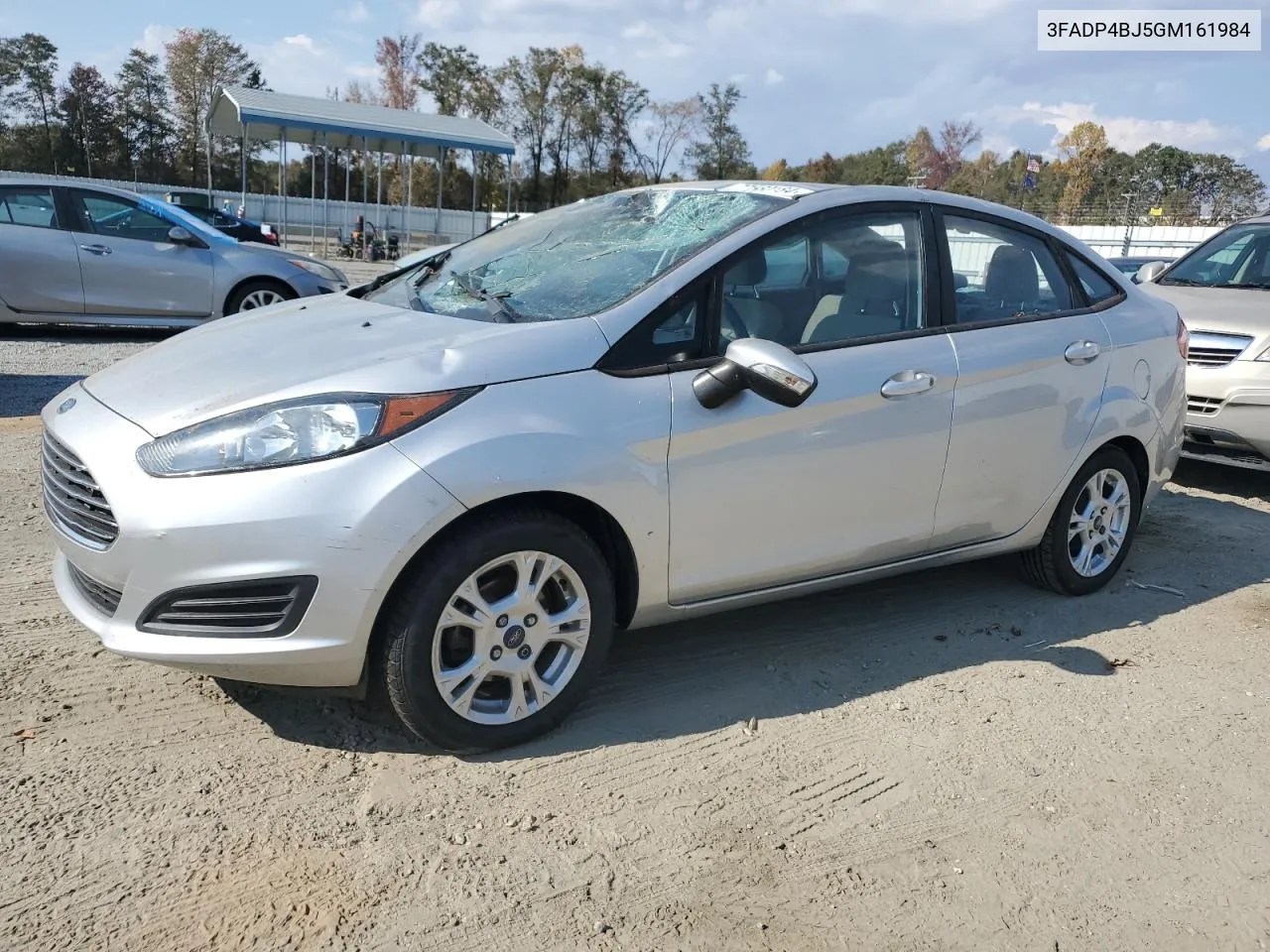 2016 Ford Fiesta Se VIN: 3FADP4BJ5GM161984 Lot: 77560184