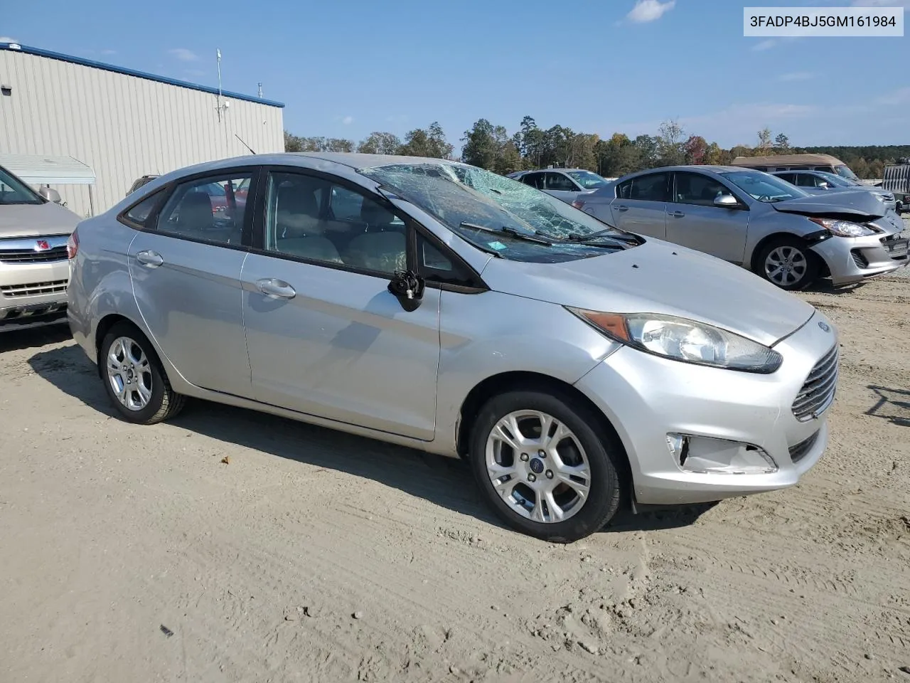 2016 Ford Fiesta Se VIN: 3FADP4BJ5GM161984 Lot: 77560184