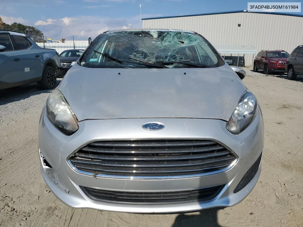 2016 Ford Fiesta Se VIN: 3FADP4BJ5GM161984 Lot: 77560184