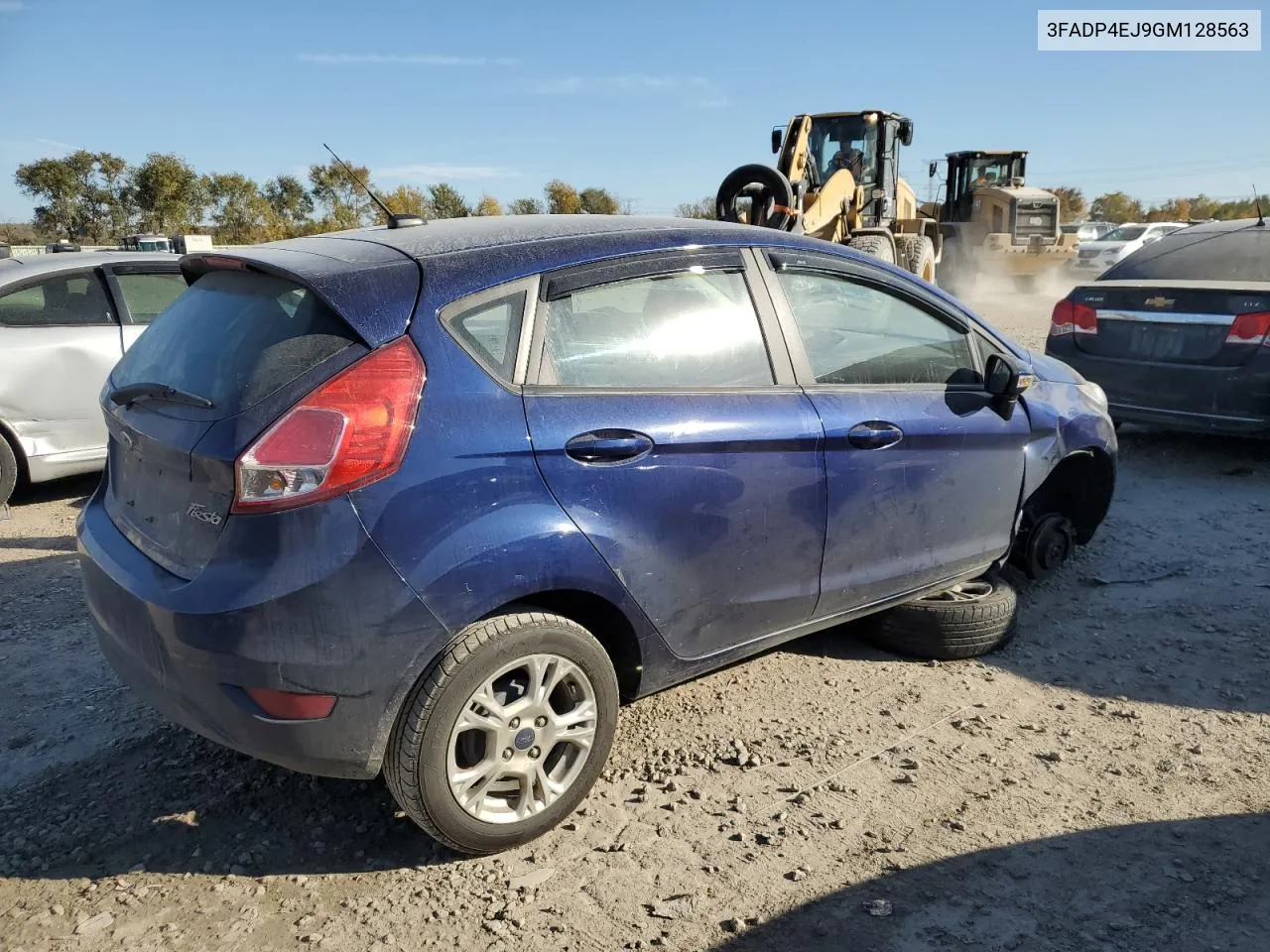 2016 Ford Fiesta Se VIN: 3FADP4EJ9GM128563 Lot: 77611574