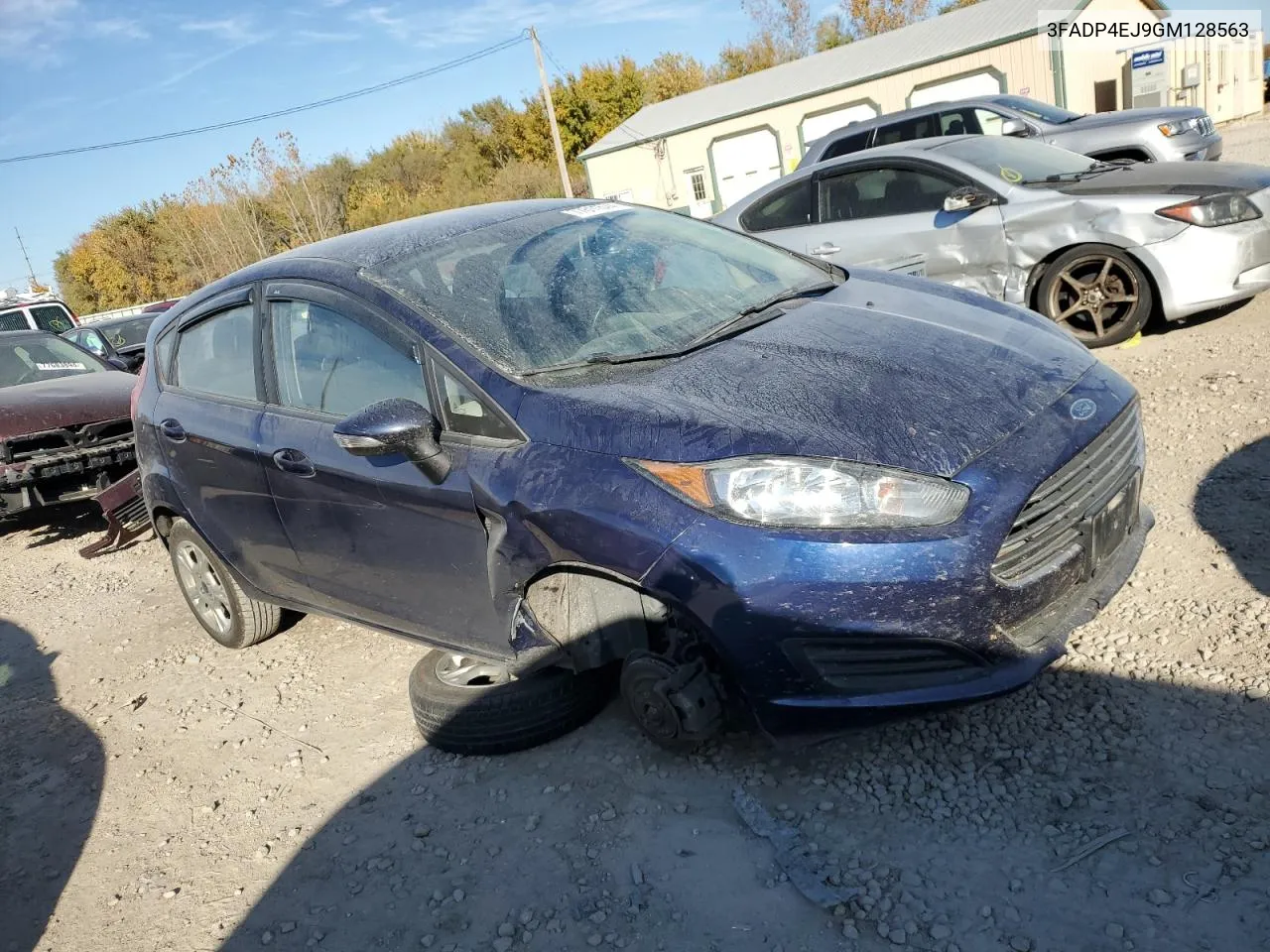 2016 Ford Fiesta Se VIN: 3FADP4EJ9GM128563 Lot: 77611574