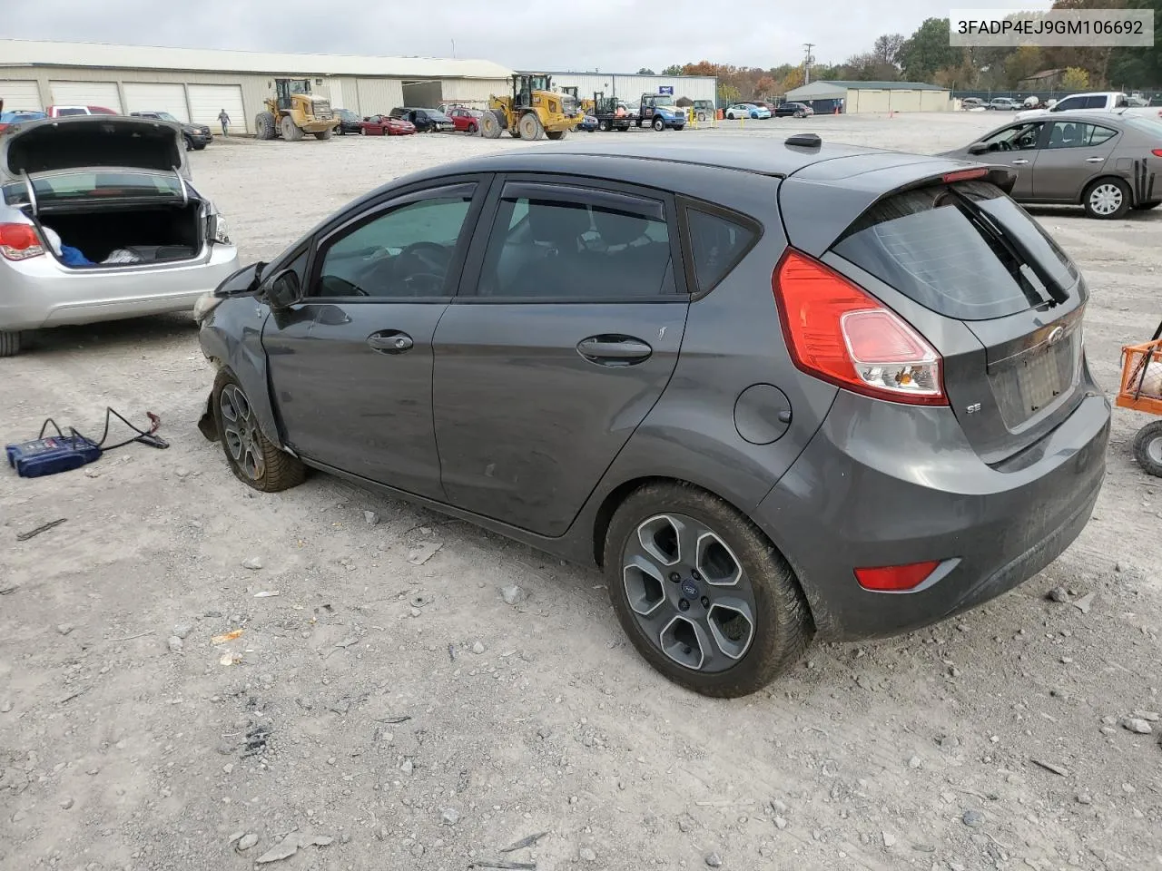 2016 Ford Fiesta Se VIN: 3FADP4EJ9GM106692 Lot: 77619074