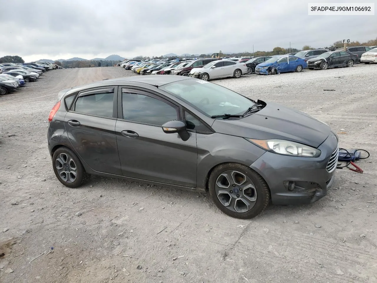 2016 Ford Fiesta Se VIN: 3FADP4EJ9GM106692 Lot: 77619074