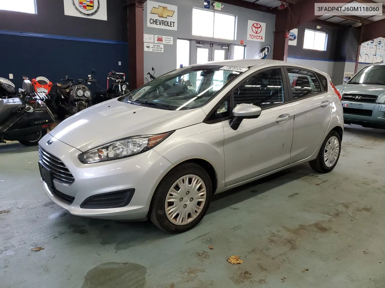 2016 Ford Fiesta S VIN: 3FADP4TJ6GM118060 Lot: 77828154