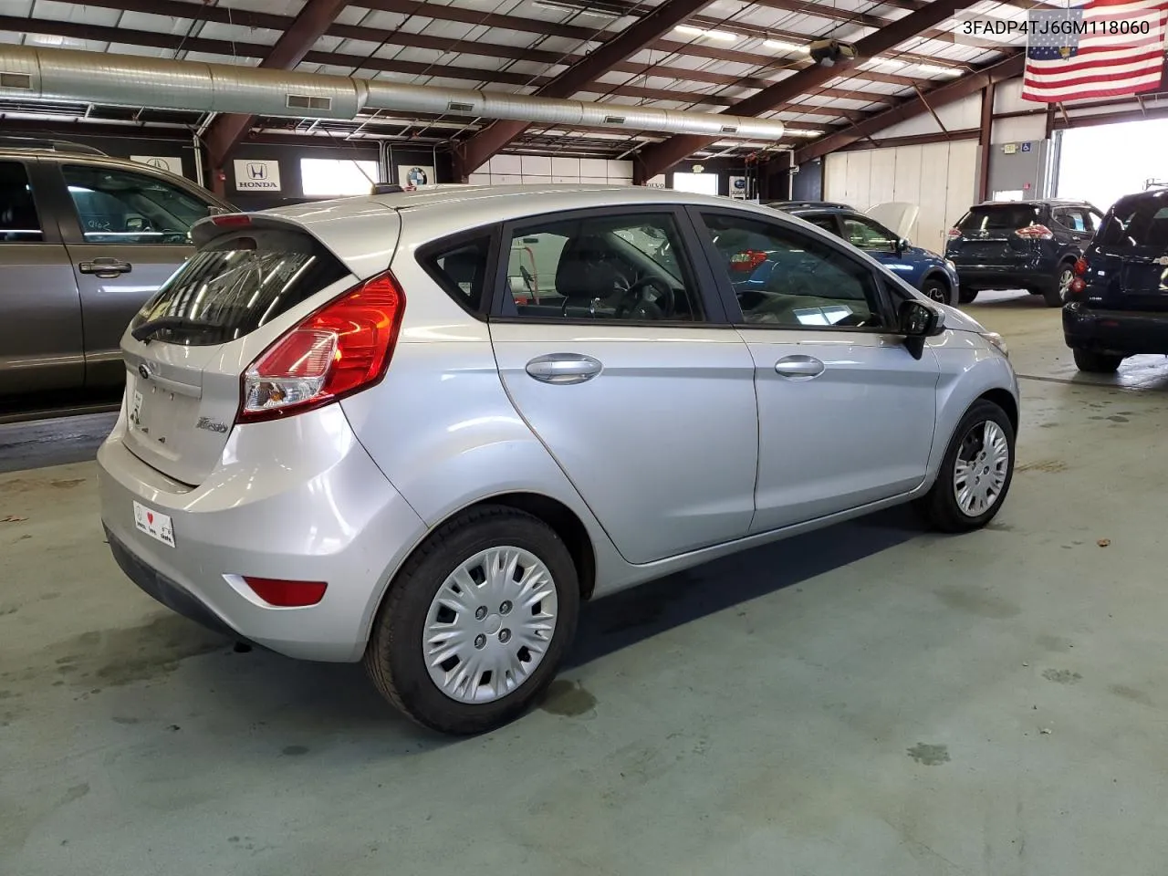 2016 Ford Fiesta S VIN: 3FADP4TJ6GM118060 Lot: 77828154