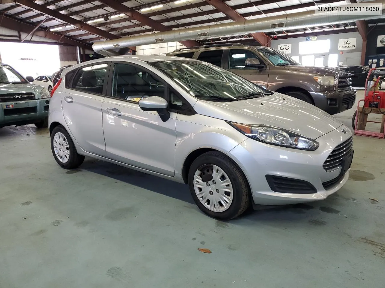 2016 Ford Fiesta S VIN: 3FADP4TJ6GM118060 Lot: 77828154