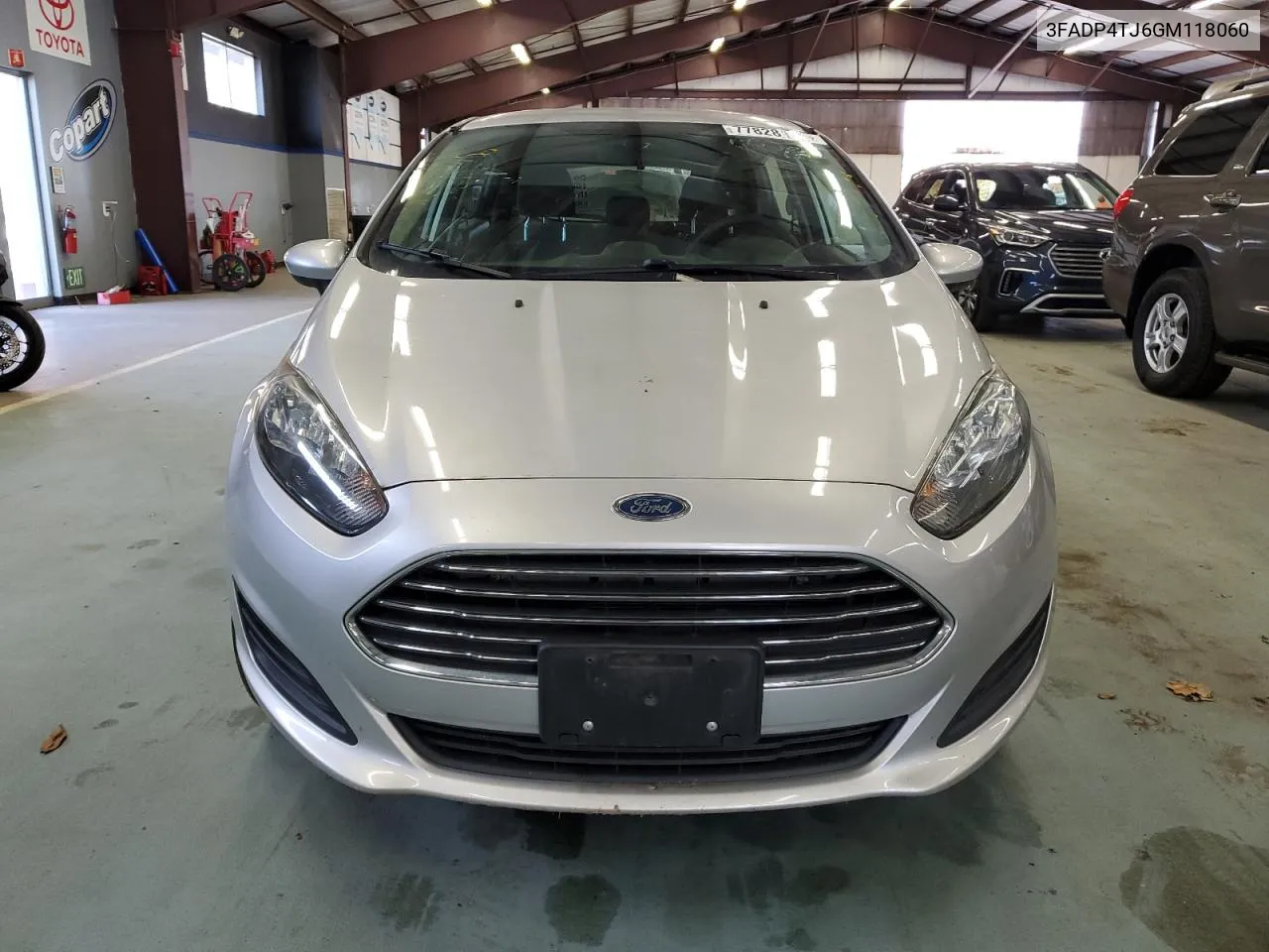 2016 Ford Fiesta S VIN: 3FADP4TJ6GM118060 Lot: 77828154