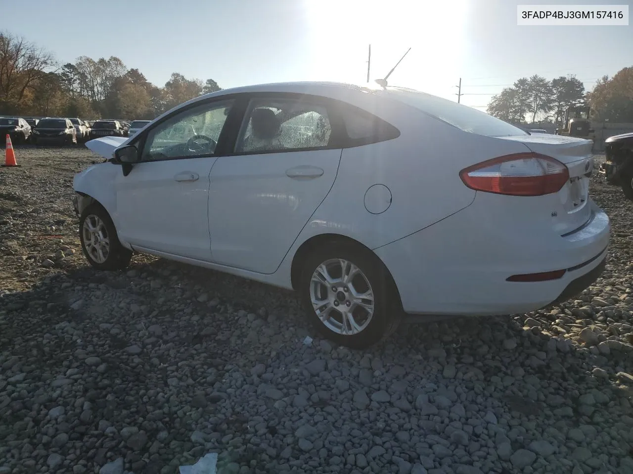 2016 Ford Fiesta Se VIN: 3FADP4BJ3GM157416 Lot: 78428534