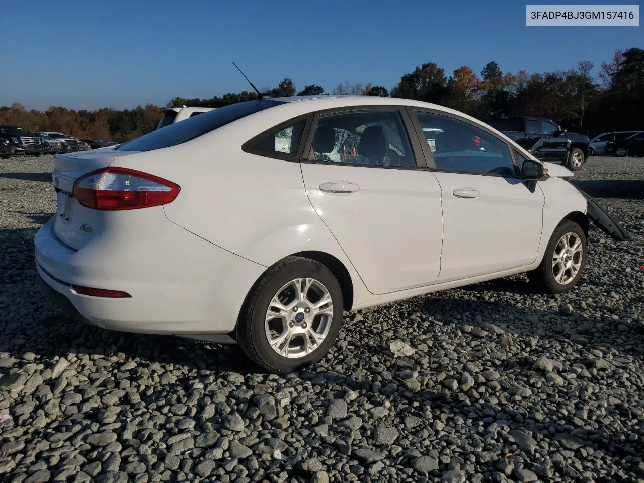 2016 Ford Fiesta Se VIN: 3FADP4BJ3GM157416 Lot: 78428534