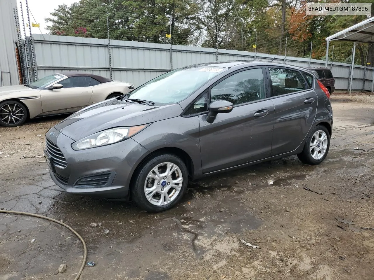 2016 Ford Fiesta Se VIN: 3FADP4EJ1GM187896 Lot: 78806714