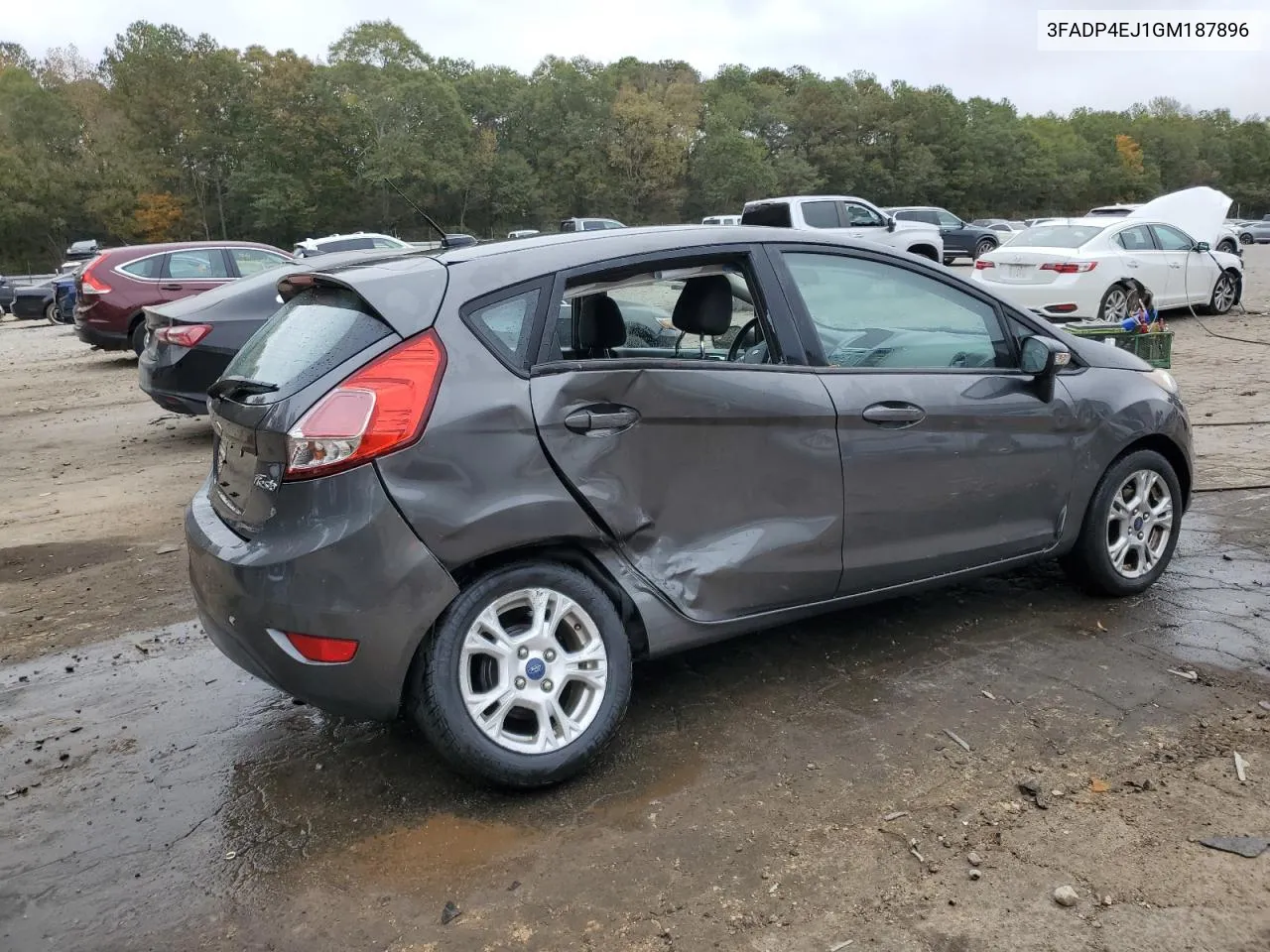 2016 Ford Fiesta Se VIN: 3FADP4EJ1GM187896 Lot: 78806714