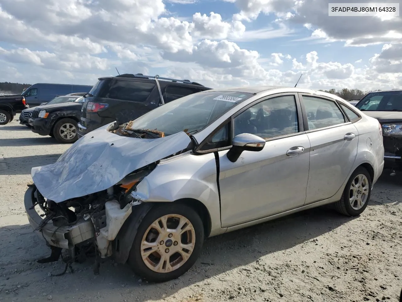 2016 Ford Fiesta Se VIN: 3FADP4BJ8GM164328 Lot: 78993884