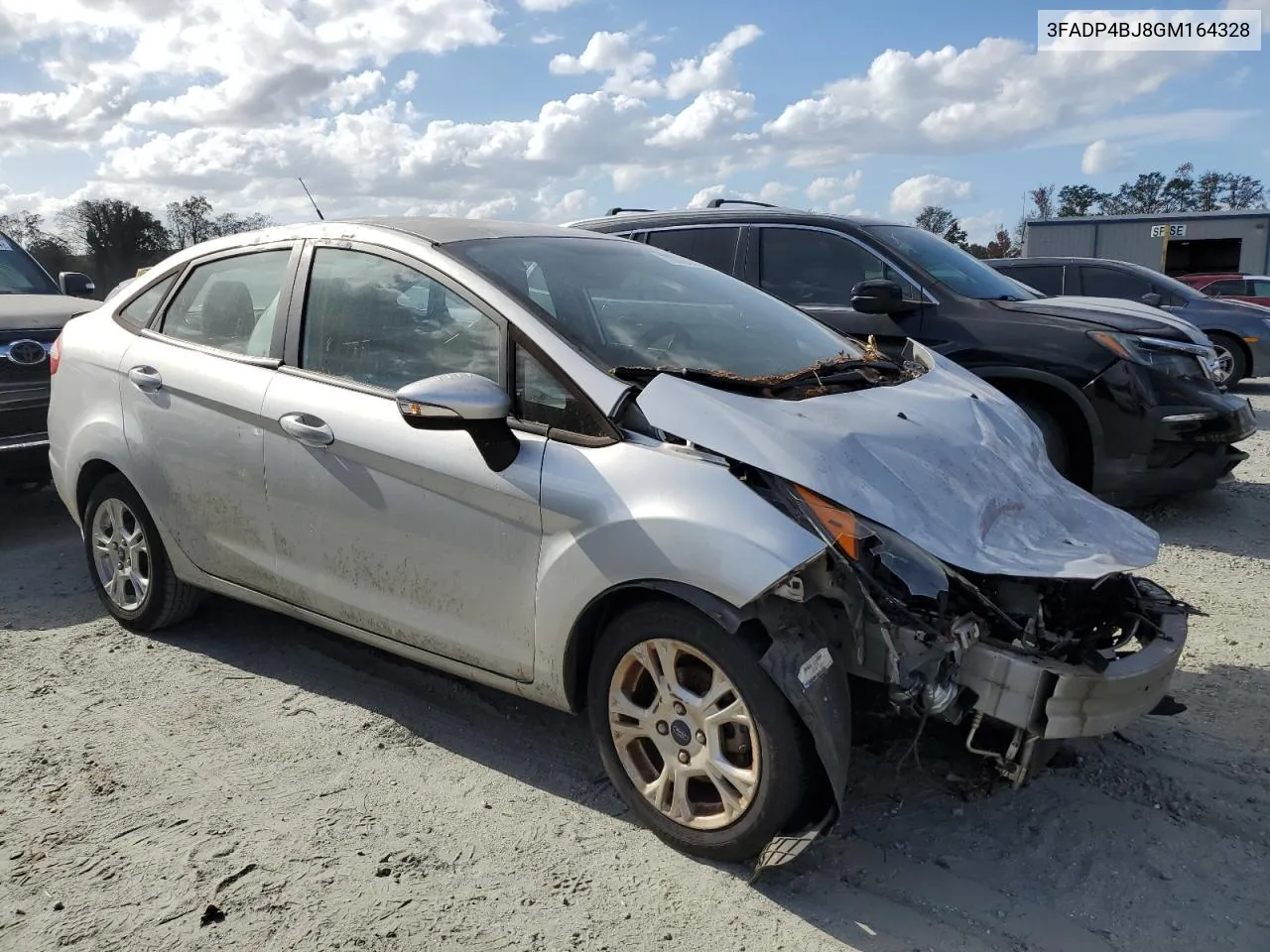 2016 Ford Fiesta Se VIN: 3FADP4BJ8GM164328 Lot: 78993884