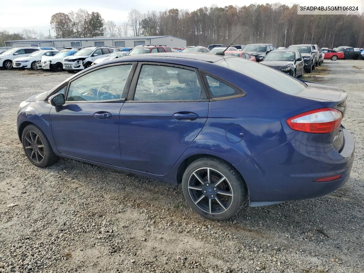 2016 Ford Fiesta Se VIN: 3FADP4BJ5GM106824 Lot: 79294714