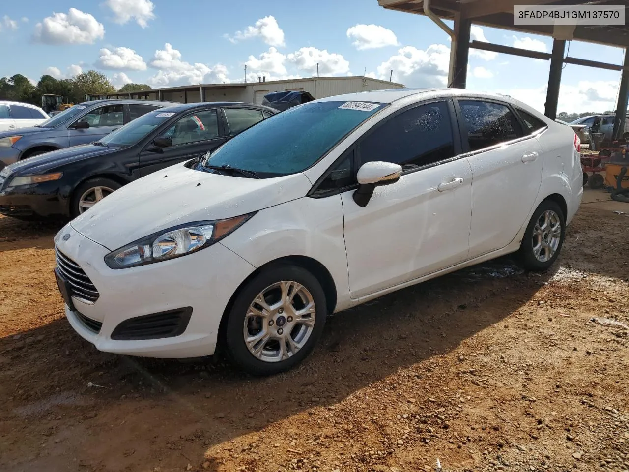 2016 Ford Fiesta Se VIN: 3FADP4BJ1GM137570 Lot: 80294144