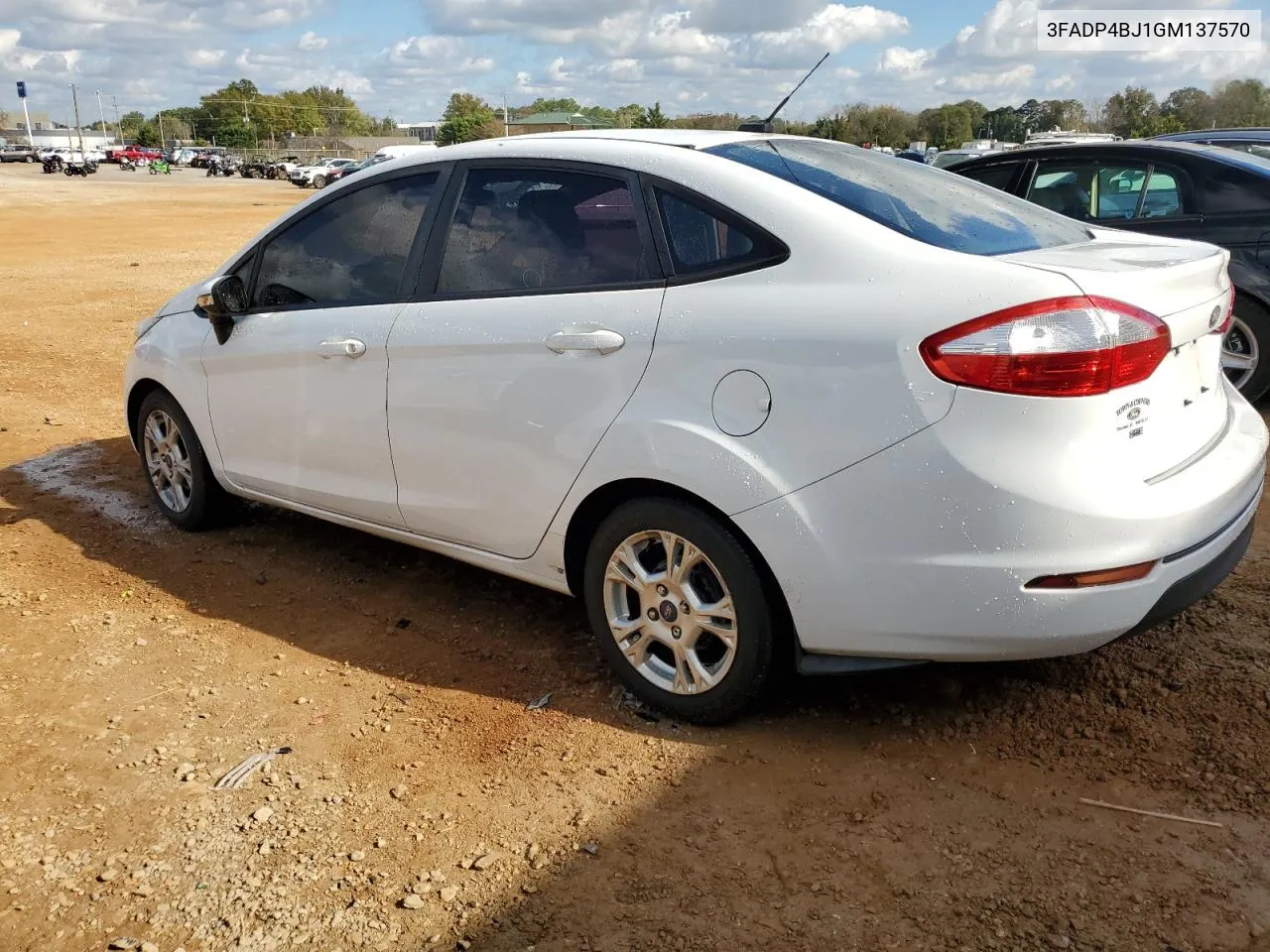 2016 Ford Fiesta Se VIN: 3FADP4BJ1GM137570 Lot: 80294144