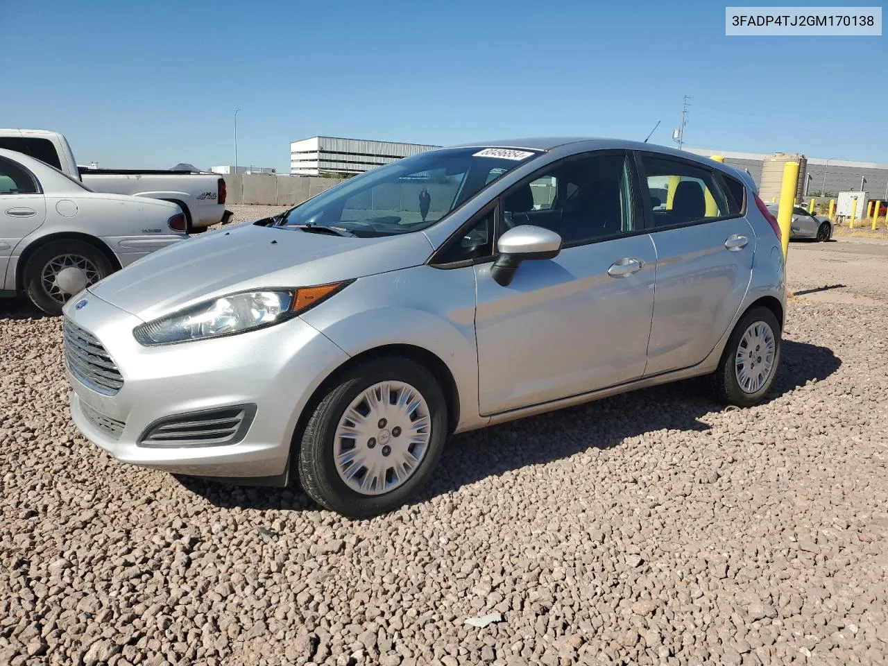 2016 Ford Fiesta S VIN: 3FADP4TJ2GM170138 Lot: 80496854