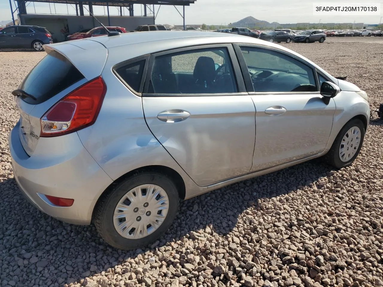 2016 Ford Fiesta S VIN: 3FADP4TJ2GM170138 Lot: 80496854