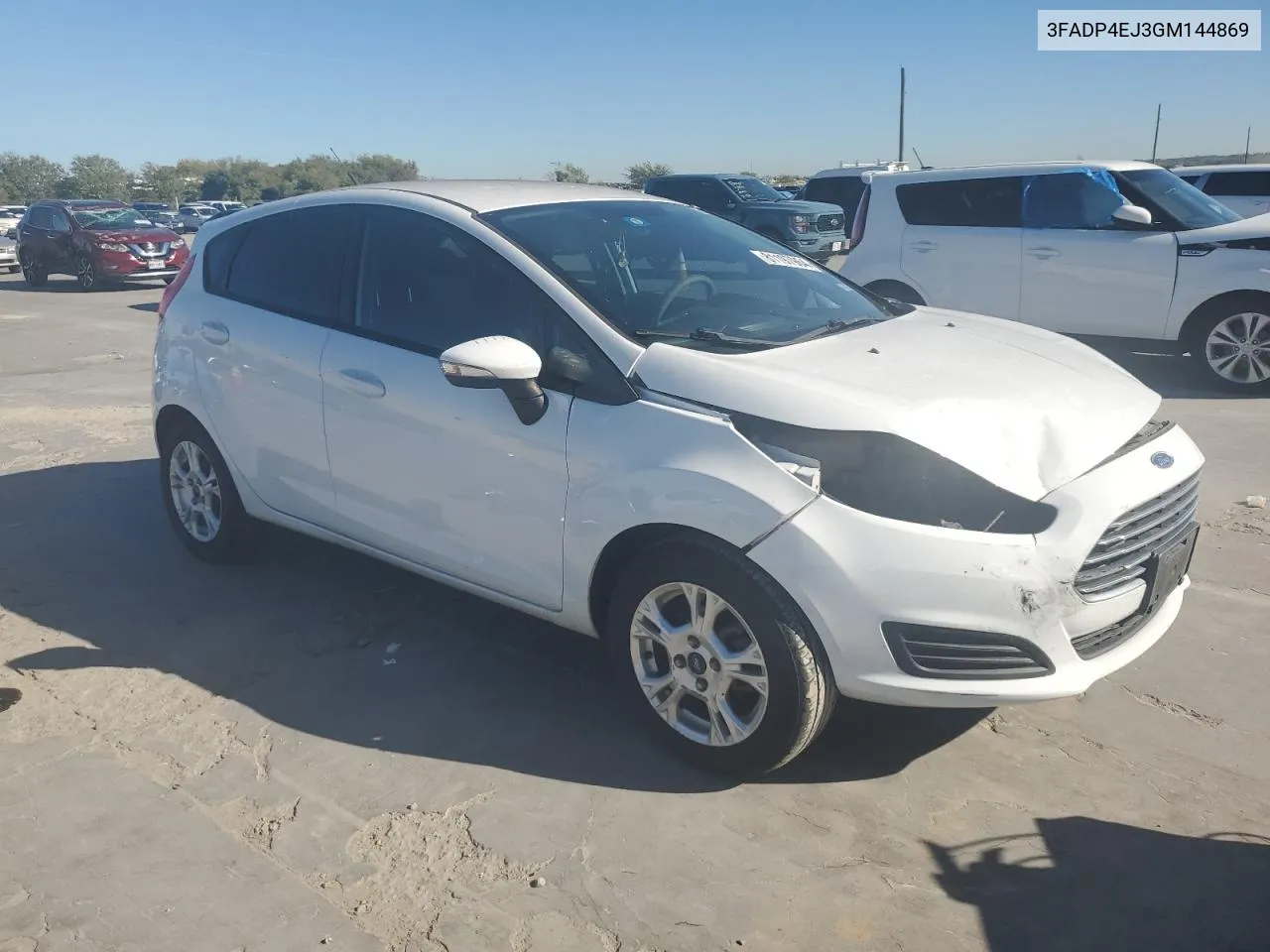 2016 Ford Fiesta Se VIN: 3FADP4EJ3GM144869 Lot: 81197964