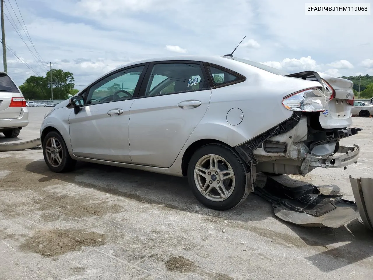 2017 Ford Fiesta Se VIN: 3FADP4BJ1HM119068 Lot: 52930324