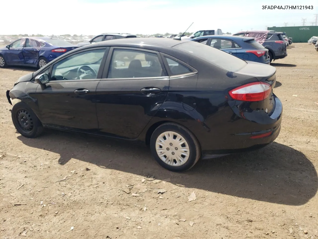 2017 Ford Fiesta S VIN: 3FADP4AJ7HM121943 Lot: 56573434