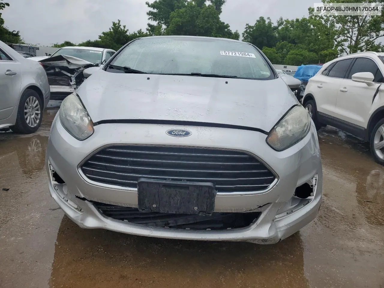 2017 Ford Fiesta Se VIN: 3FADP4BJ0HM170044 Lot: 57721984