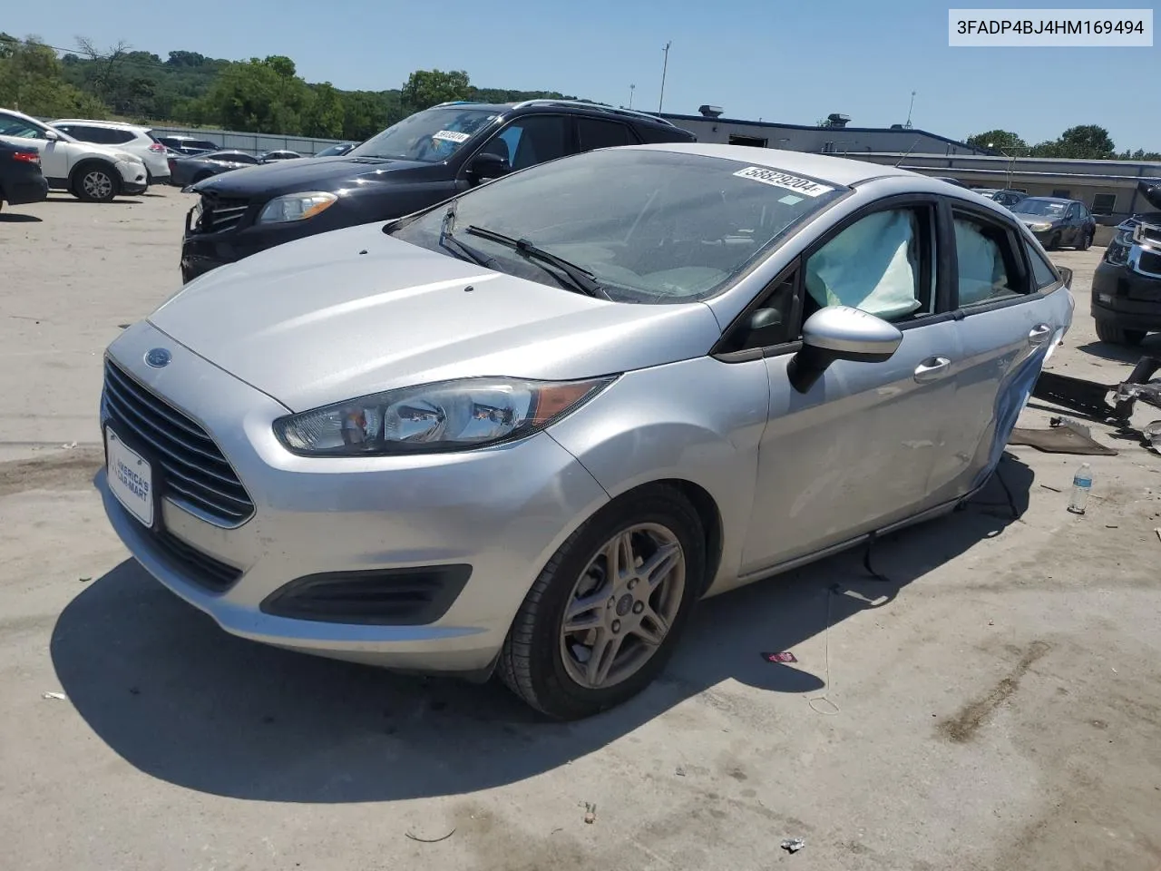 2017 Ford Fiesta Se VIN: 3FADP4BJ4HM169494 Lot: 58829204