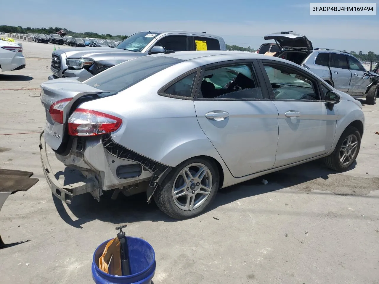 2017 Ford Fiesta Se VIN: 3FADP4BJ4HM169494 Lot: 58829204