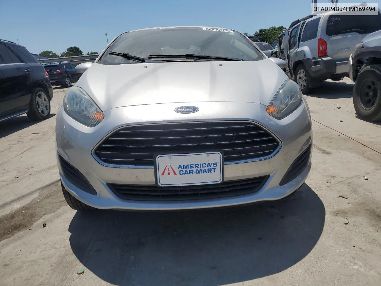 2017 Ford Fiesta Se VIN: 3FADP4BJ4HM169494 Lot: 58829204