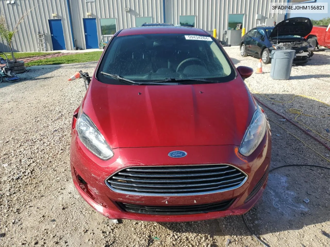 2017 Ford Fiesta Se VIN: 3FADP4EJ0HM156821 Lot: 59434284