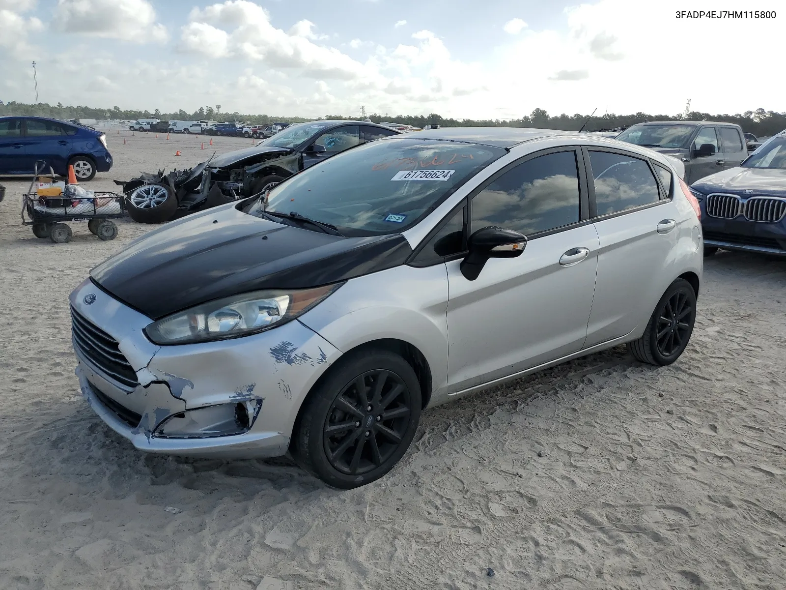 3FADP4EJ7HM115800 2017 Ford Fiesta Se