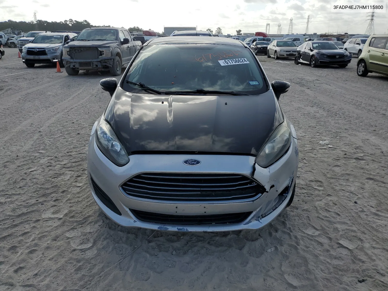 3FADP4EJ7HM115800 2017 Ford Fiesta Se