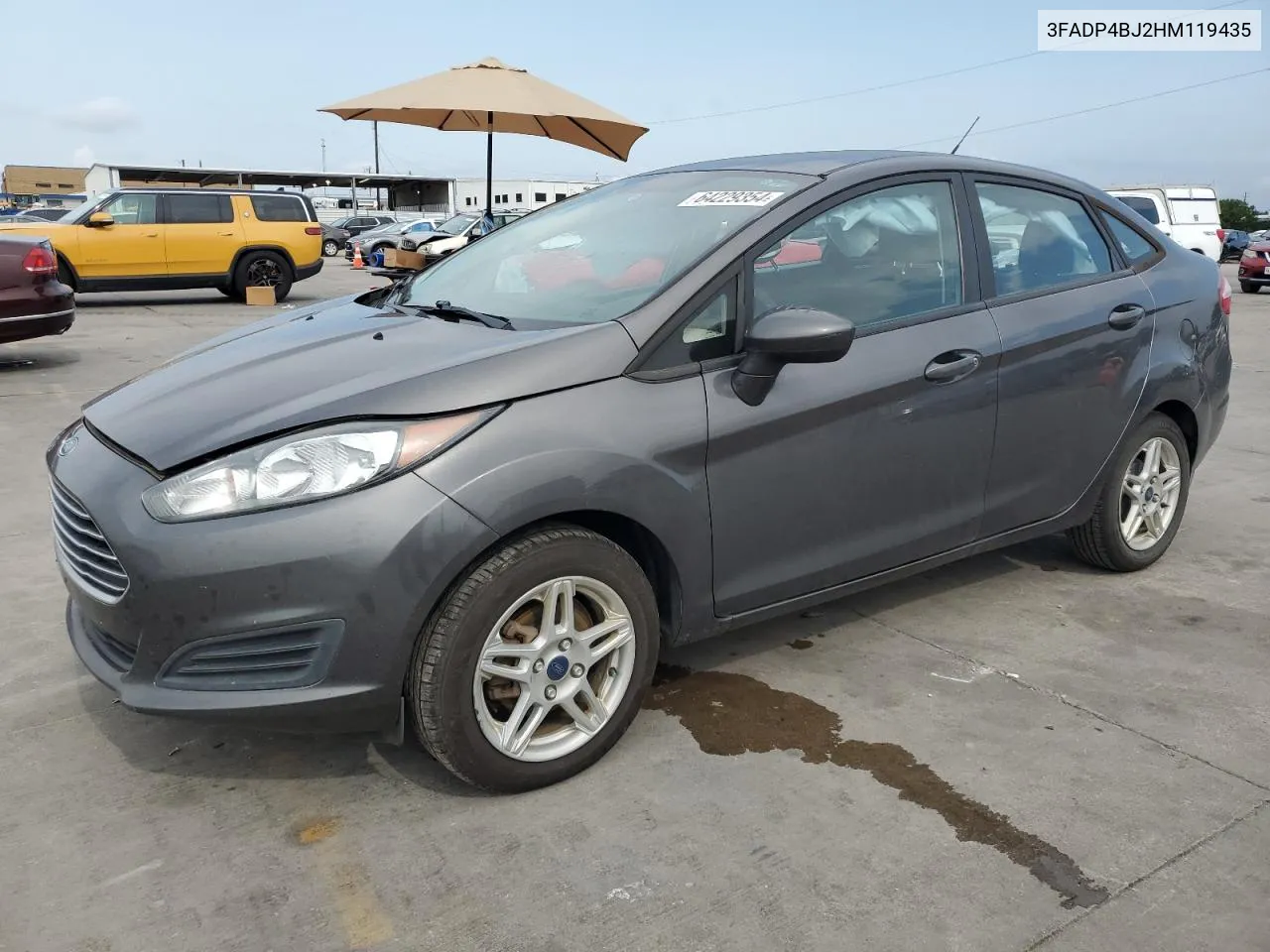 2017 Ford Fiesta Se VIN: 3FADP4BJ2HM119435 Lot: 64229354