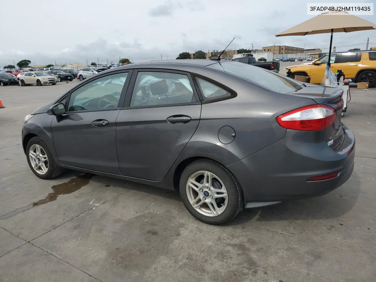 2017 Ford Fiesta Se VIN: 3FADP4BJ2HM119435 Lot: 64229354