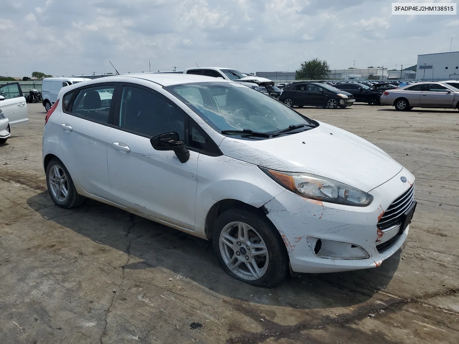 2017 Ford Fiesta Se VIN: 3FADP4EJ2HM138515 Lot: 64639584