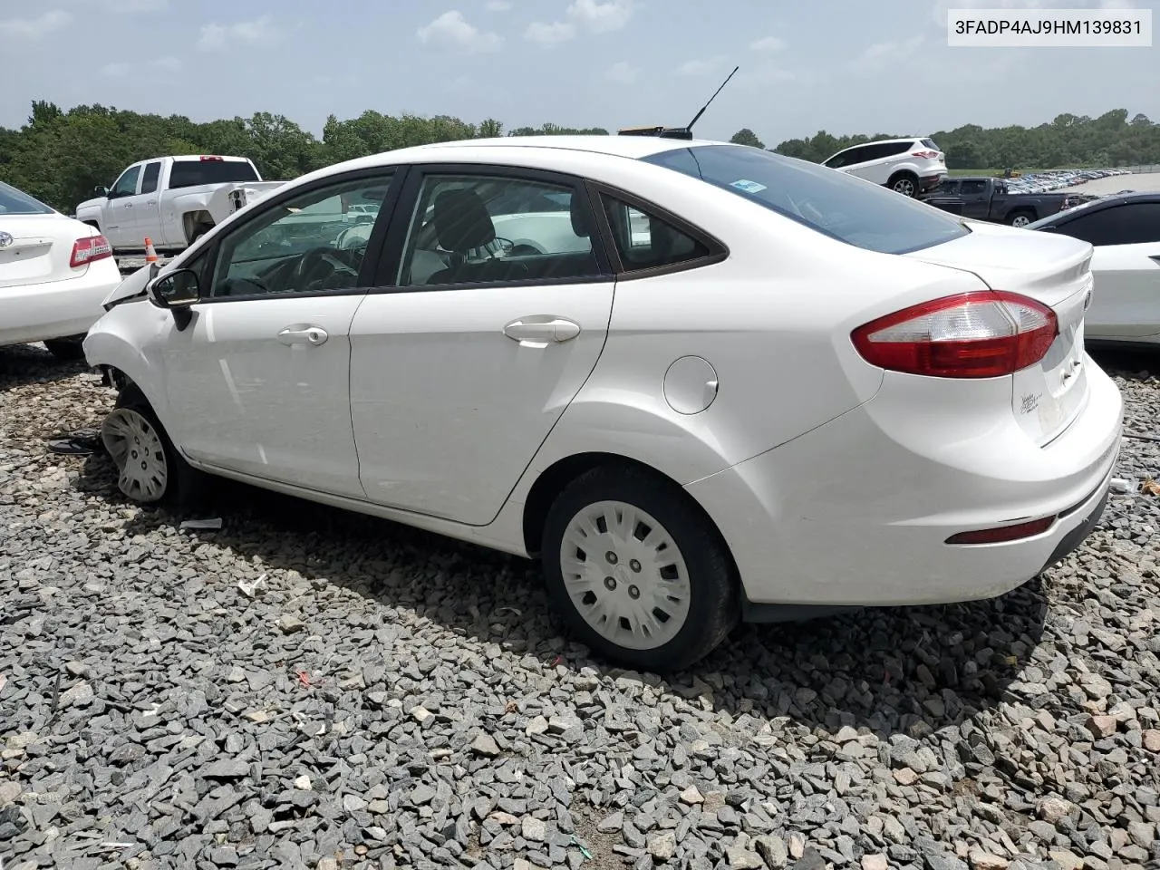 2017 Ford Fiesta S VIN: 3FADP4AJ9HM139831 Lot: 65545654