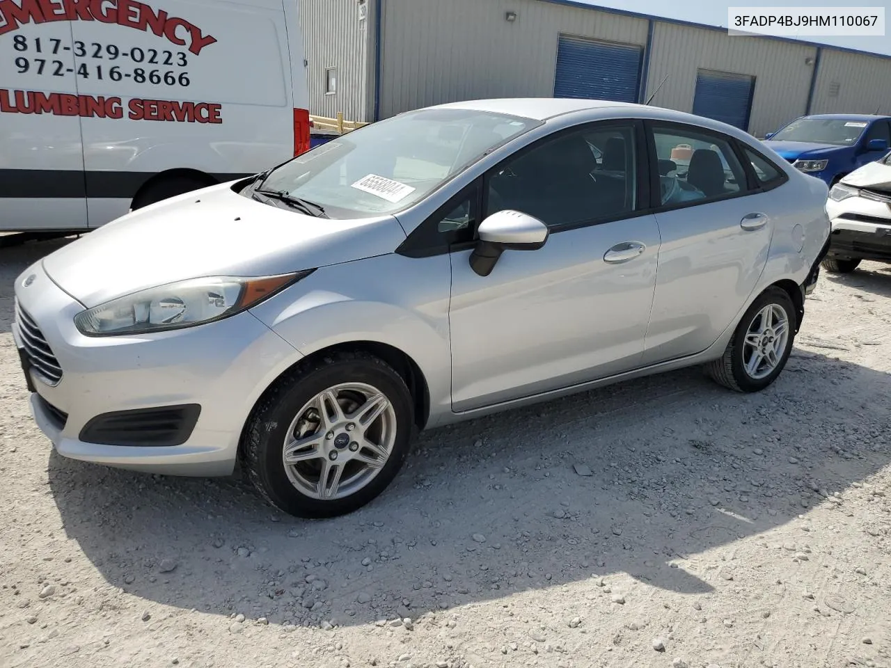 2017 Ford Fiesta Se VIN: 3FADP4BJ9HM110067 Lot: 65588044