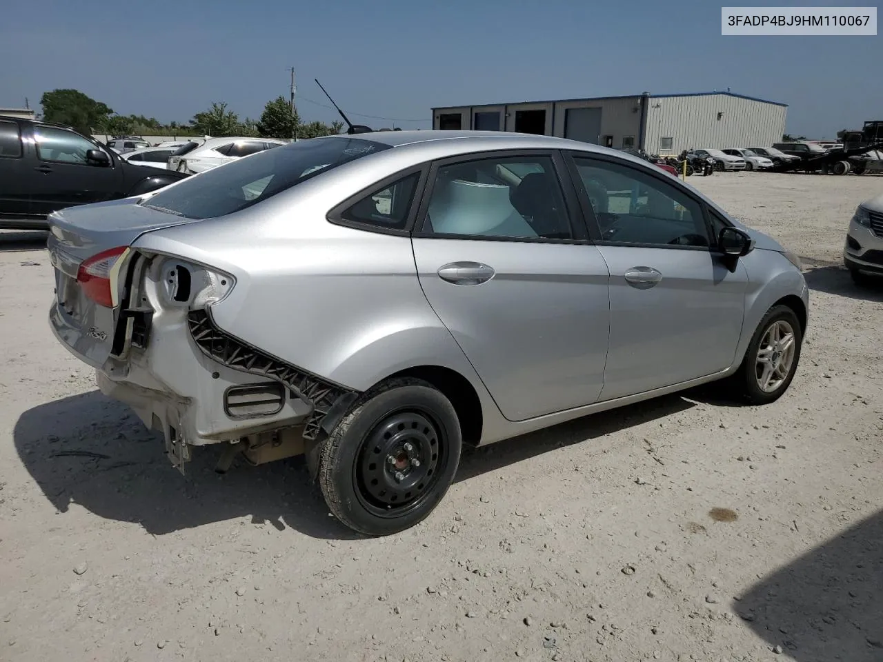 2017 Ford Fiesta Se VIN: 3FADP4BJ9HM110067 Lot: 65588044